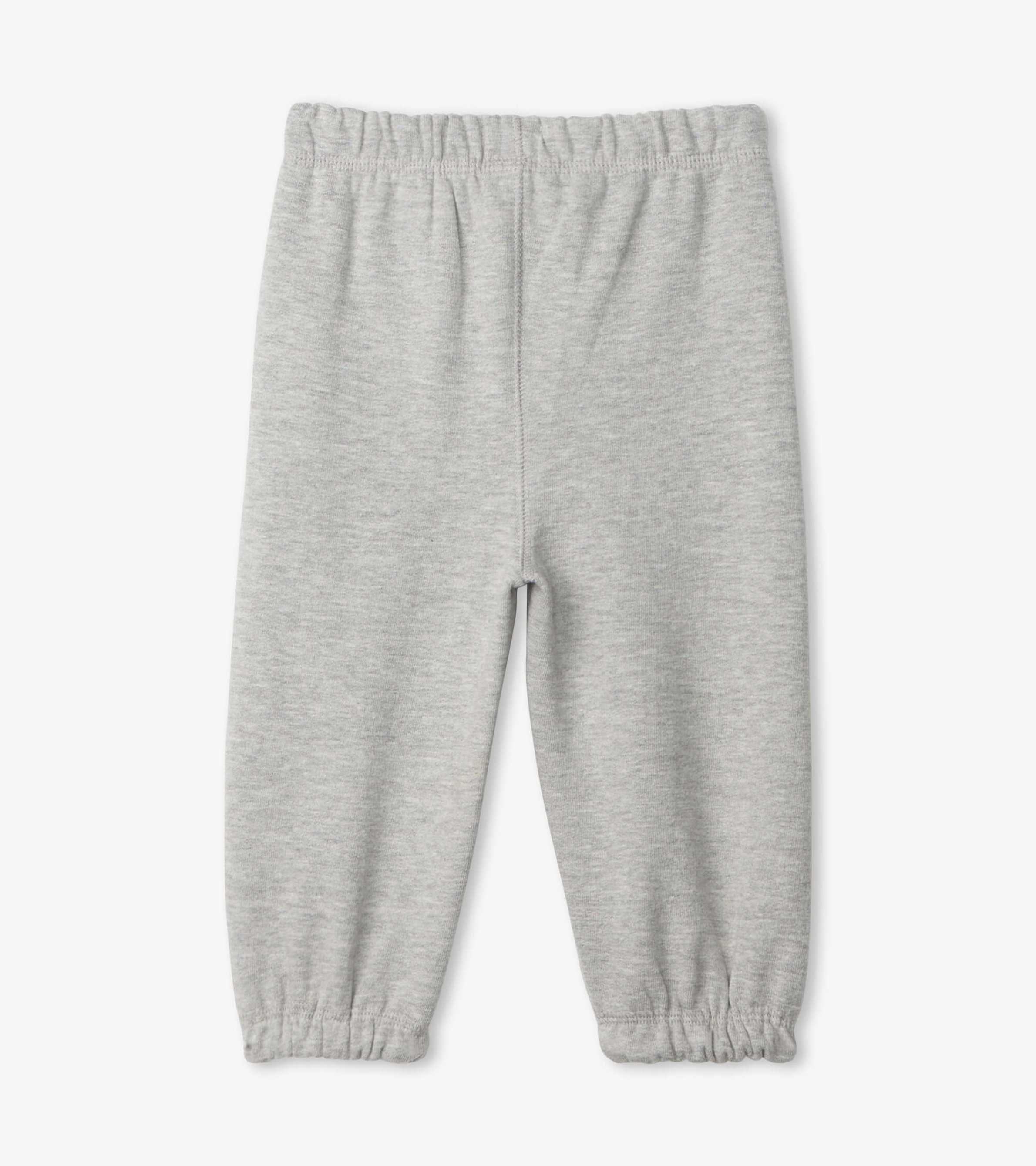 Grey French Terry Baby Joggers - Hatley CA