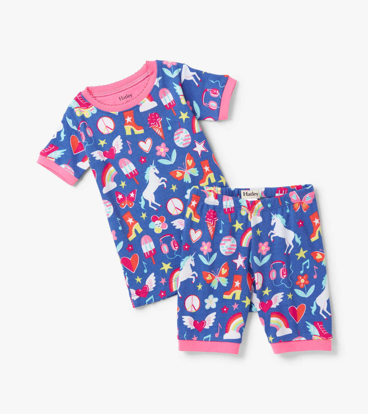 View larger image of Groovy Doodle Short Pajama Set