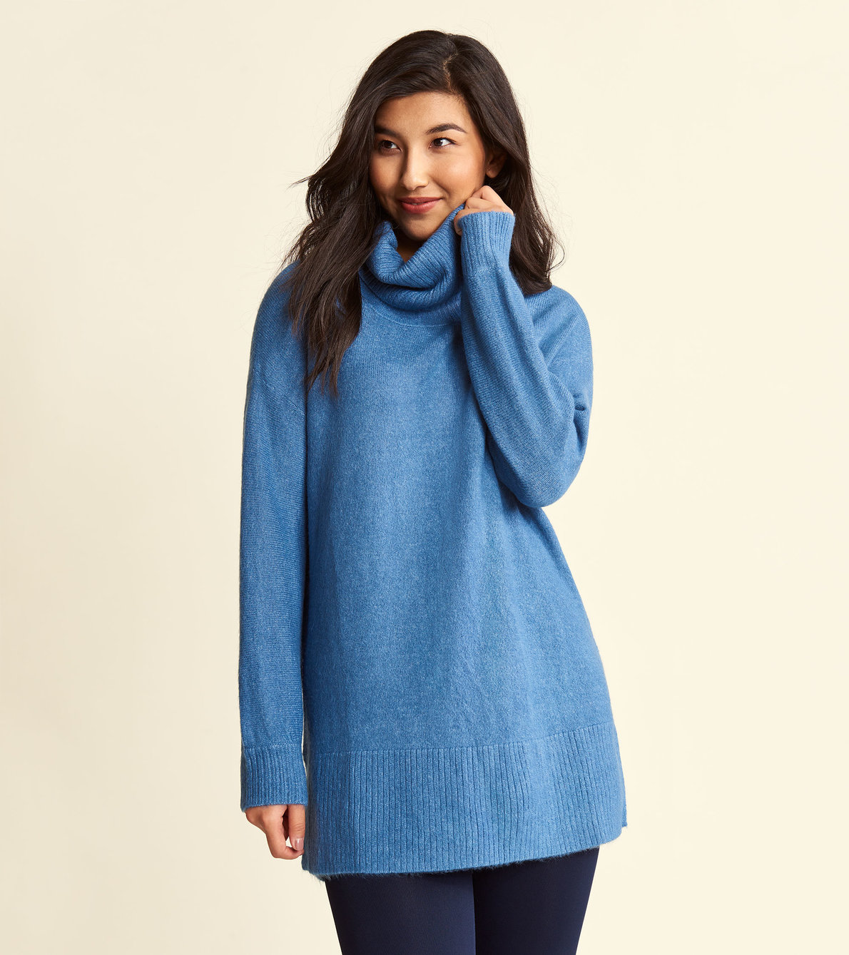 View larger image of Hallie Sweater Tunic - Dutch Blue