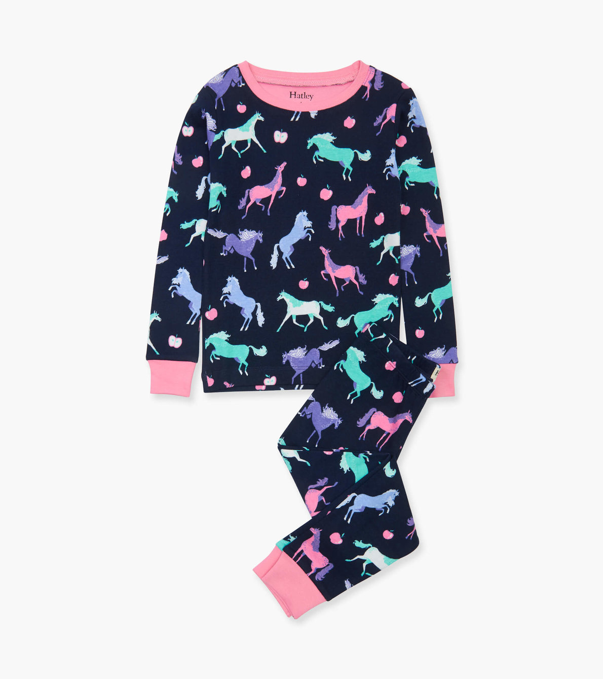 View larger image of Happy Horses Organic Cotton Pajama Set