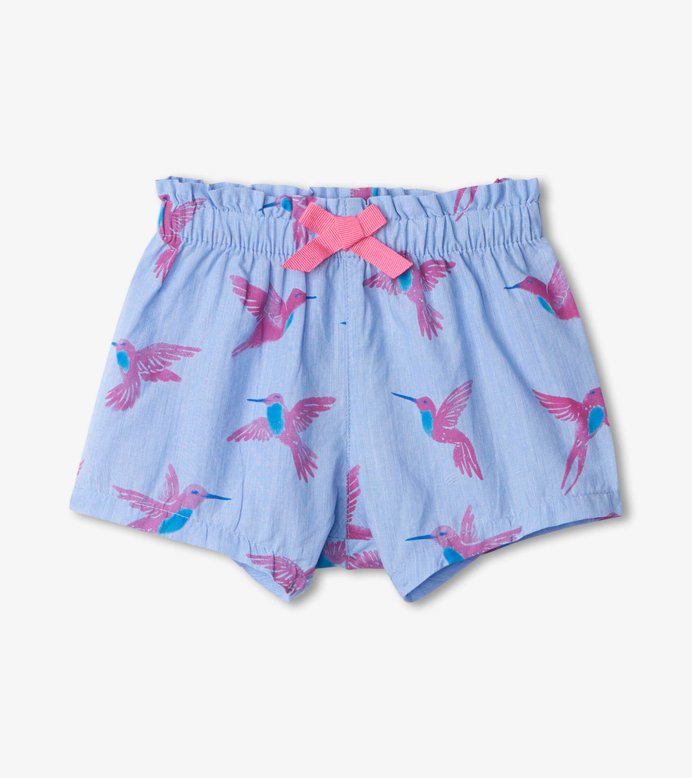 Happy Hummingbirds Baby Woven Paper Bag Shorts - Hatley US