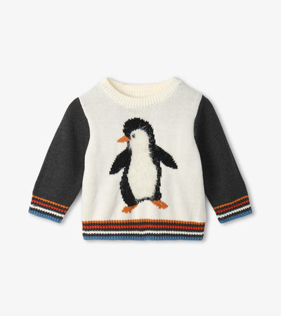 Pull pour bébé – Pingouin joyeux