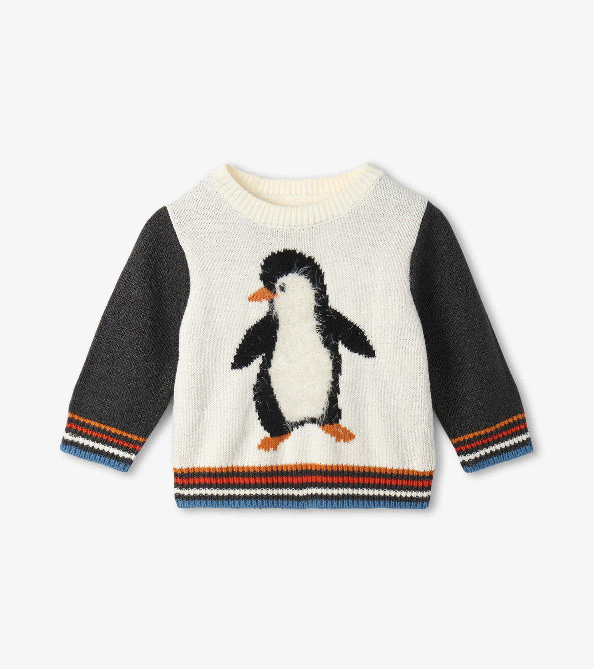 Agrandir l'image de Pull pour bébé – Pingouin joyeux