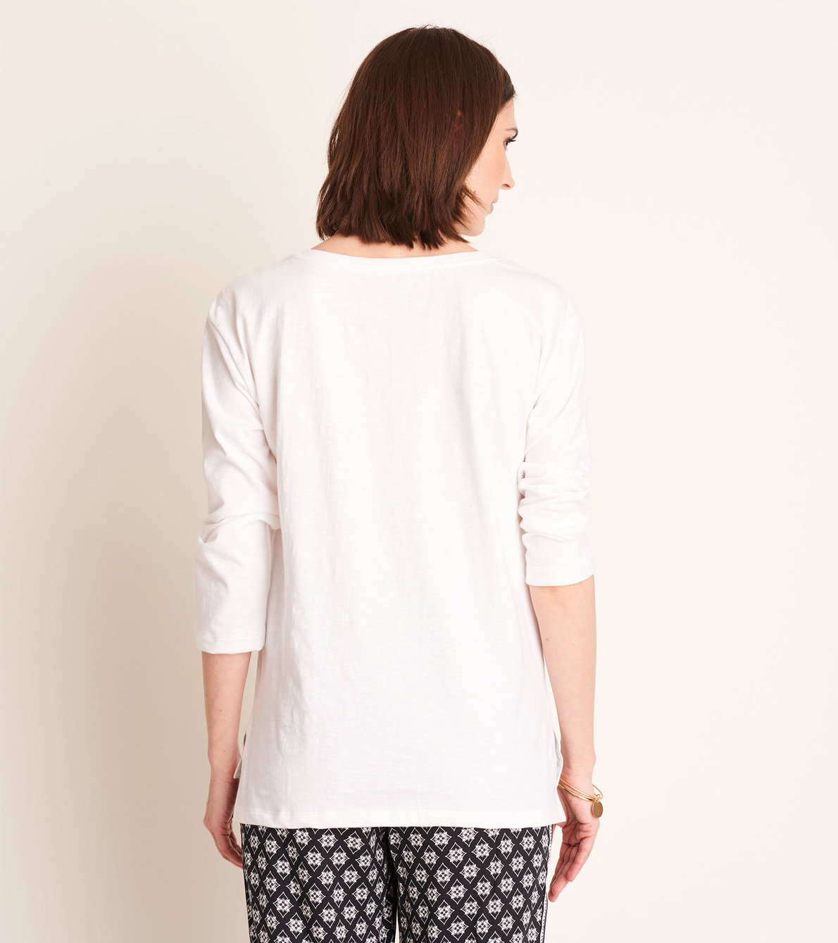View larger image of Hatley 3/4 Sleeve Tee - White