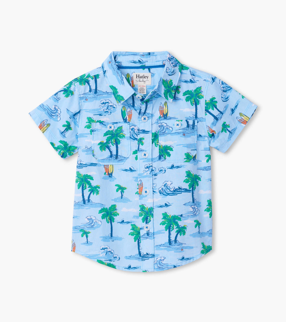 View larger image of Hawaiian Tropics Baby Button Down Shirt