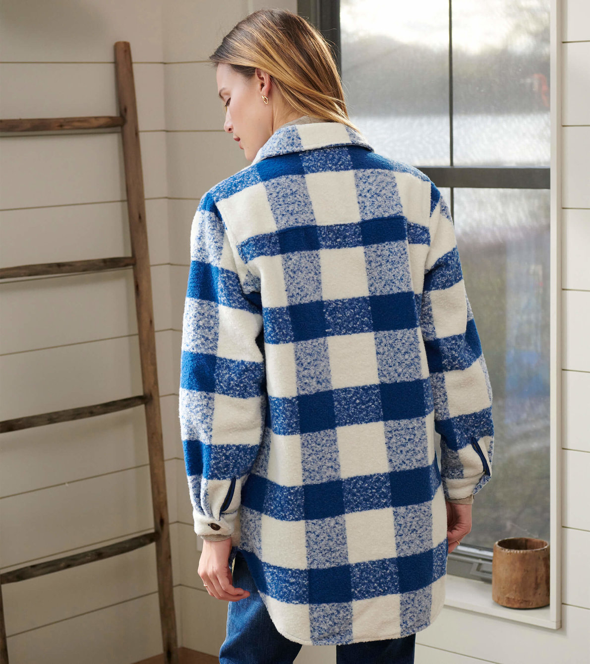 View larger image of Hayden Overshirt - Blue Plaid