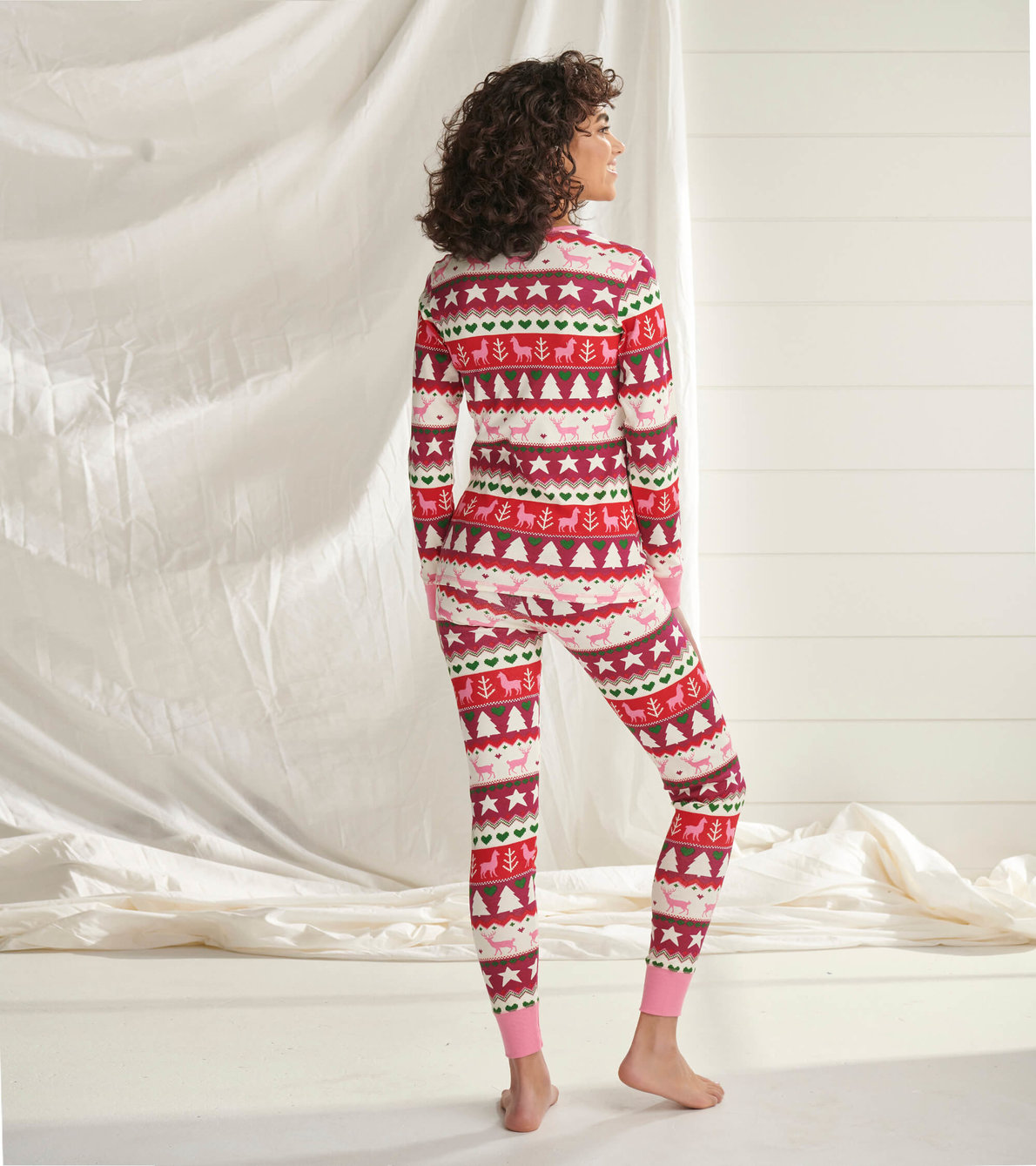 View larger image of Holiday Fair Isle Women's Pajama Set