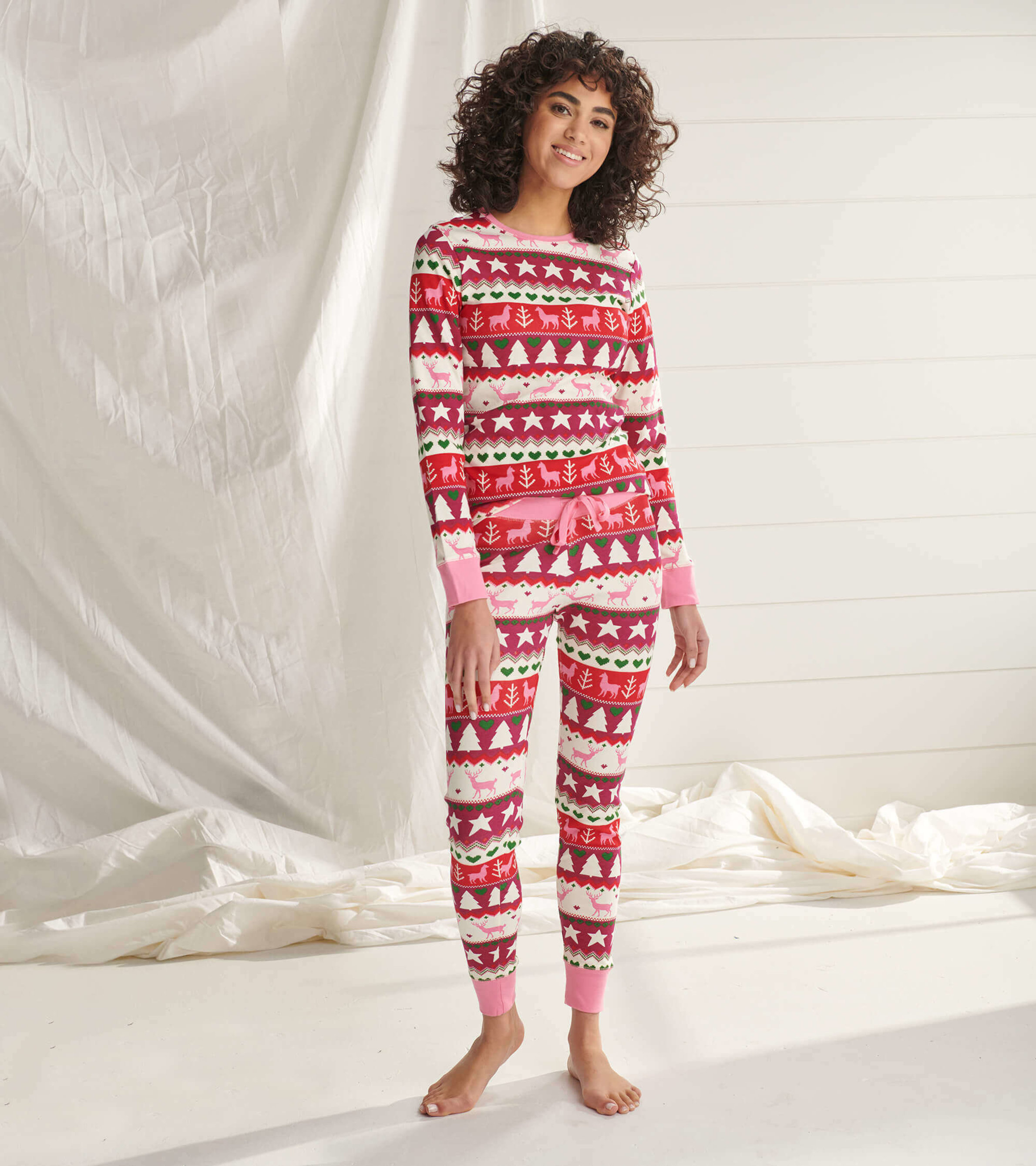 Holiday Fair Isle Women's Pajama Set - Hatley US
