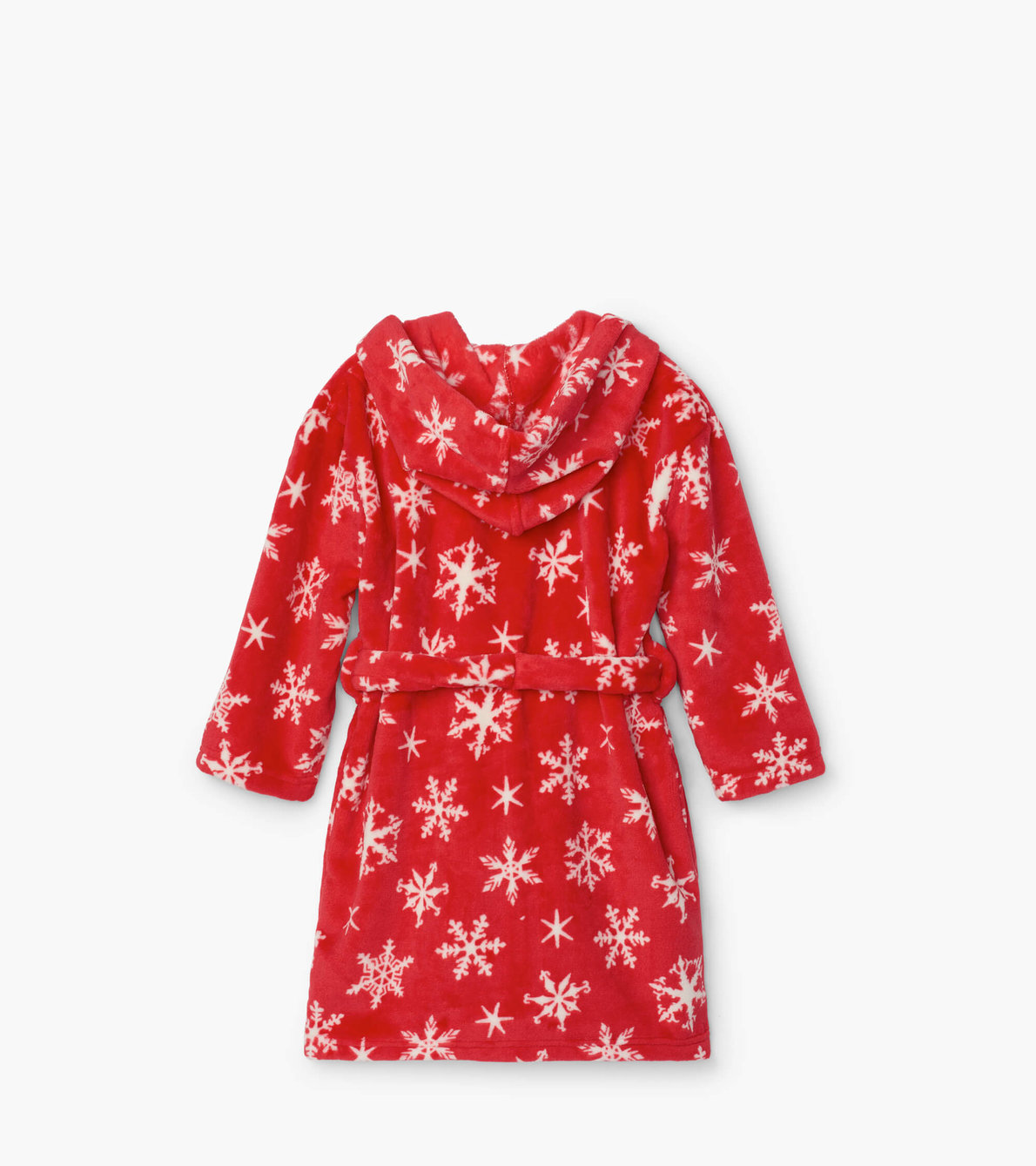 View larger image of Holiday Snowflakes Fleece Robe