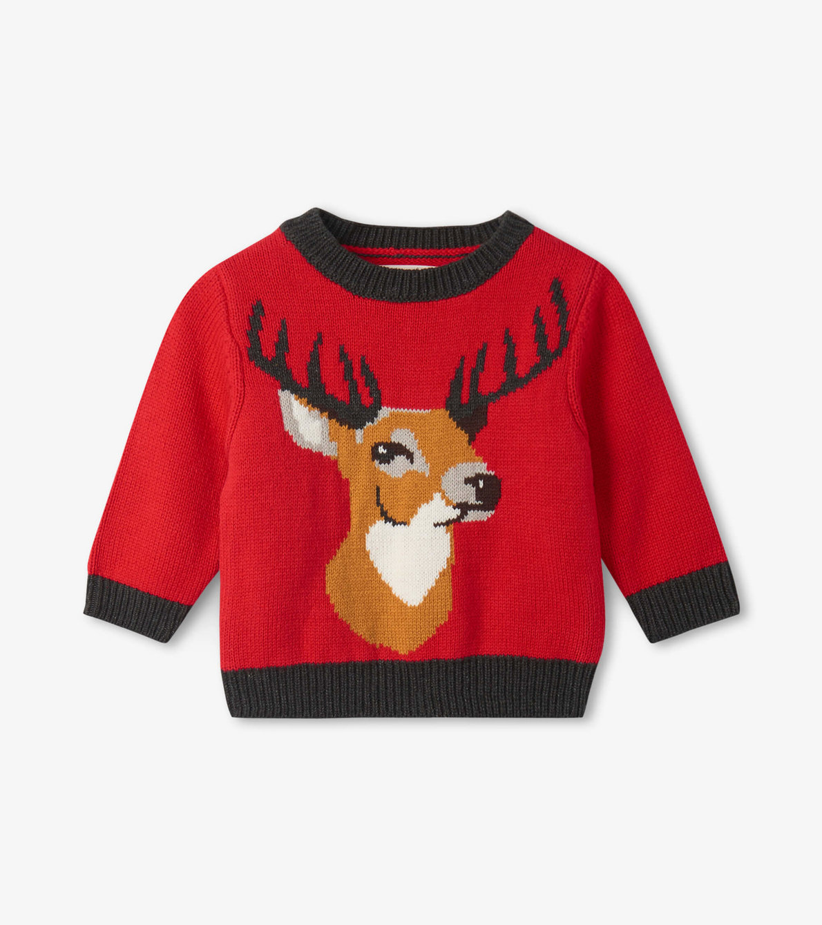 View larger image of Holiday Stag Baby Sweater