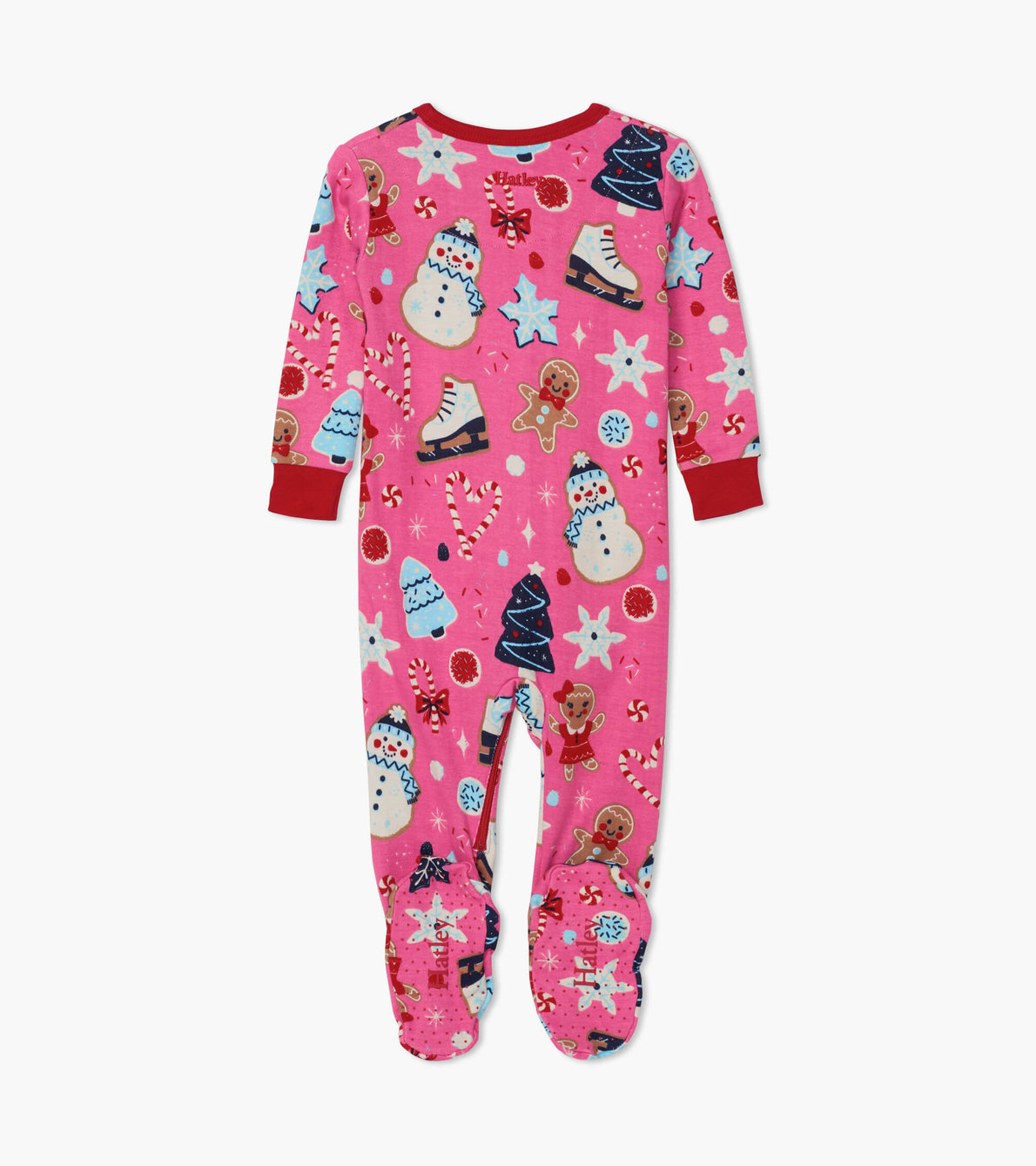 View larger image of Holiday Sweets Organic Cotton Footed Coverall