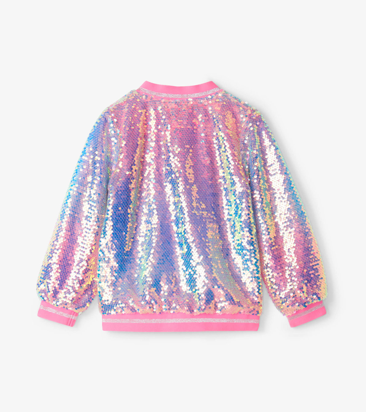 View larger image of Holographic Sequins Bomber Jacket