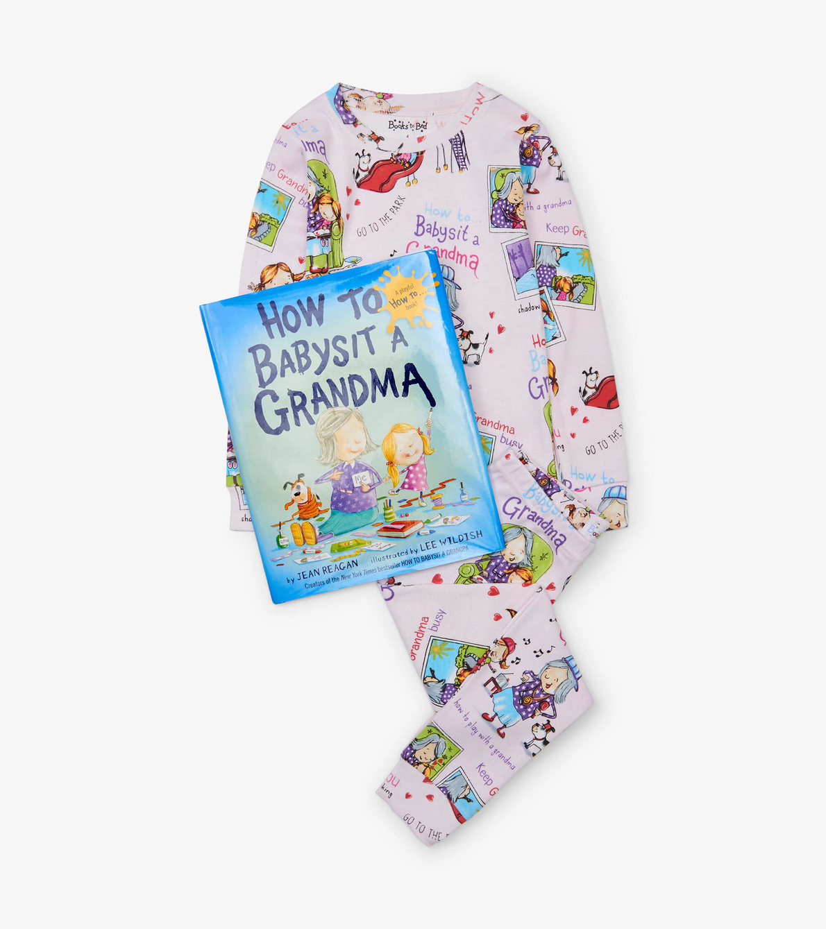 View larger image of How to Babysit a Grandma Book and Pajama Set