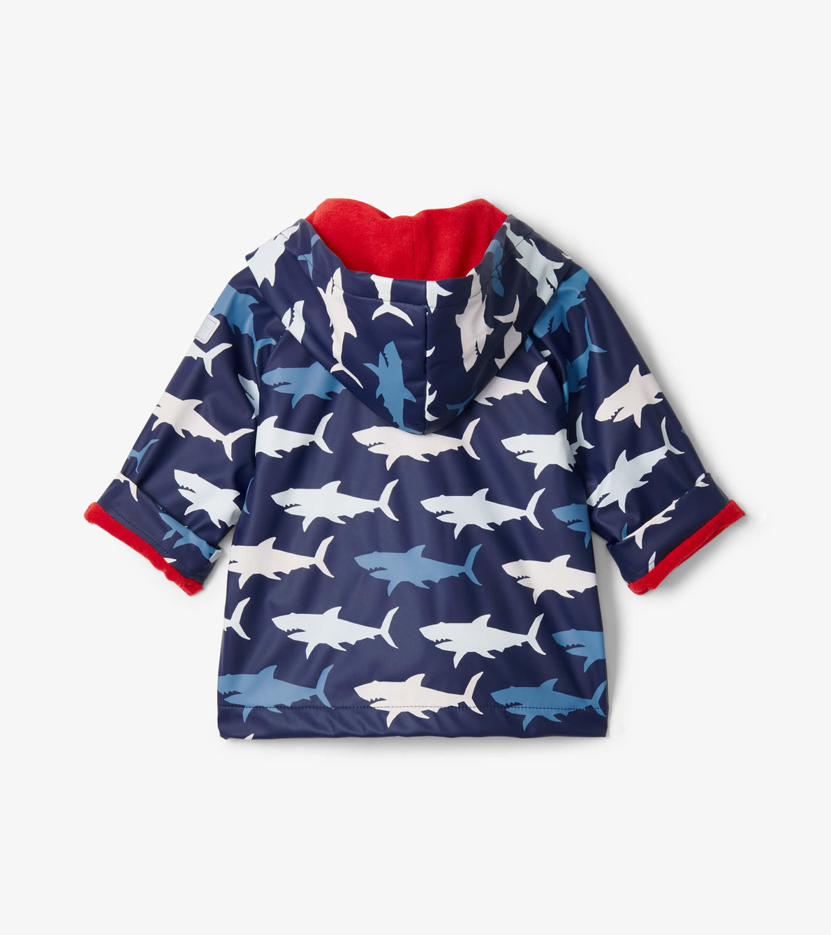 View larger image of Hungry Sharks Baby Raincoat