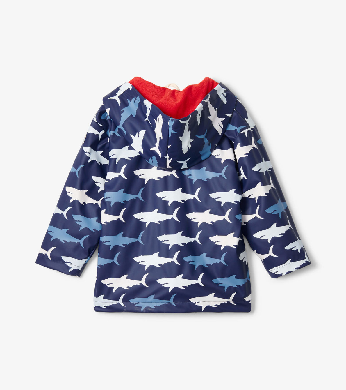 View larger image of Hungry Sharks Colour Changing Raincoat