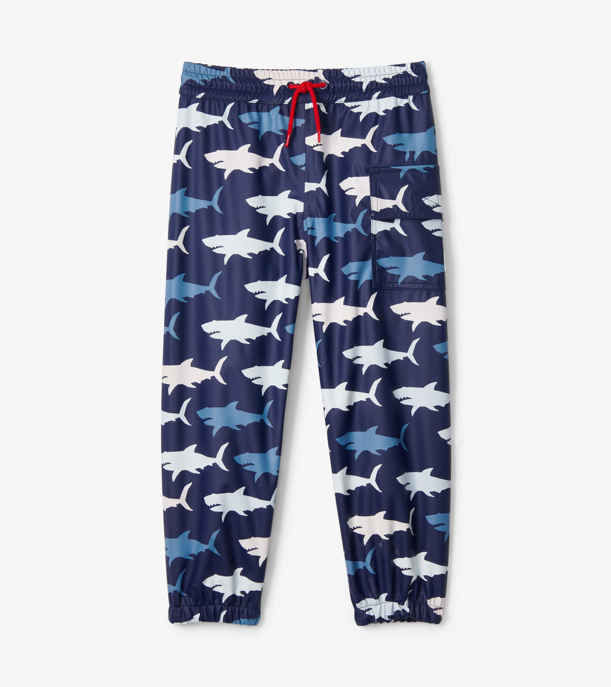 Agrandir l'image de Pantalon de pluie à couleur changeante – Requins affamés