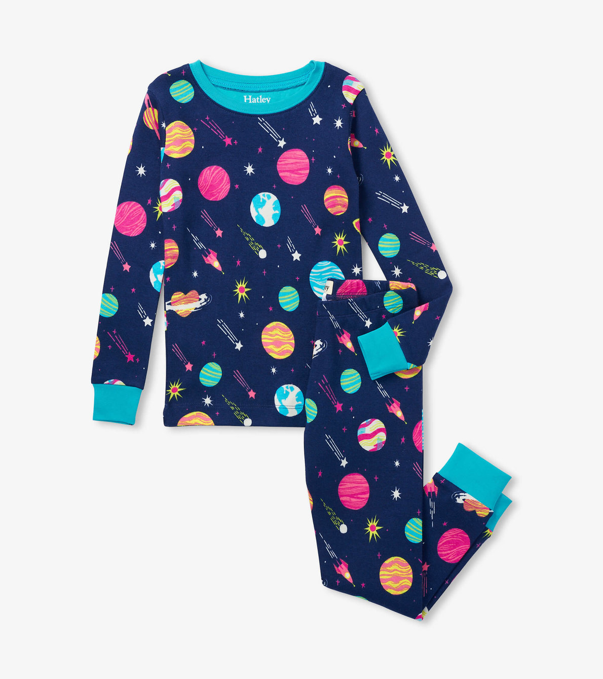View larger image of Interstellar Kids Organic Cotton Pajama Set