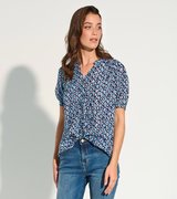 Ivy Blouse - Abstract Pineapples