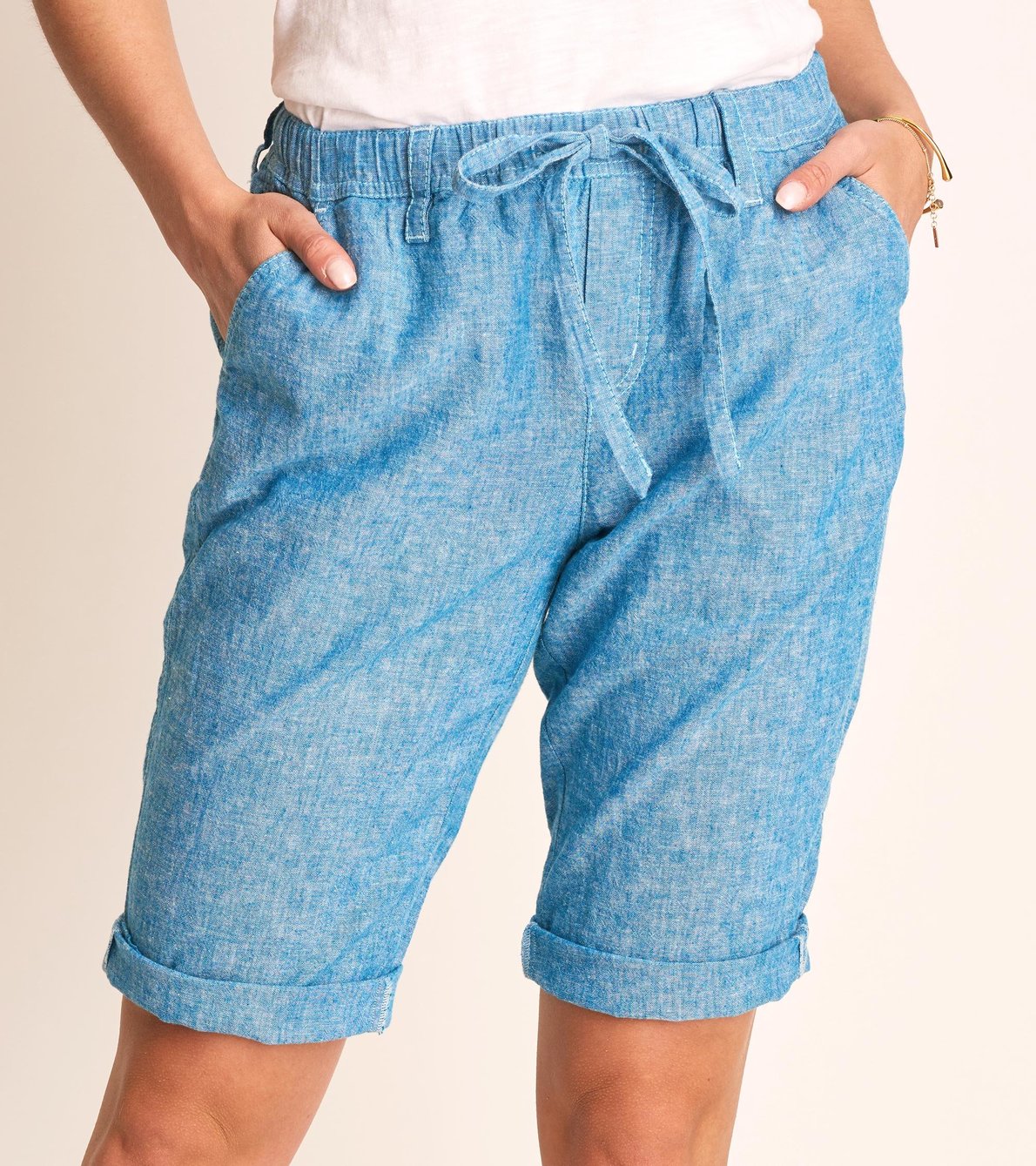 View larger image of Jessie Shorts - Chambray
