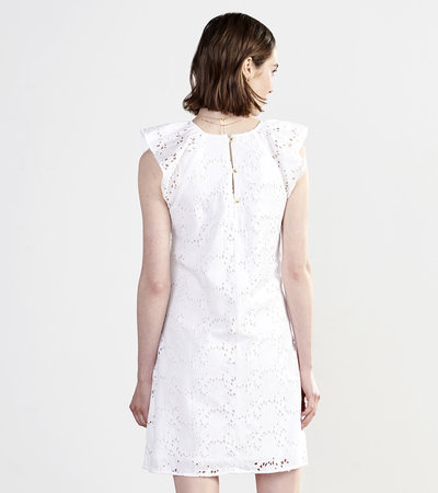 Kaia Eyelet Dress - White - Hatley CA