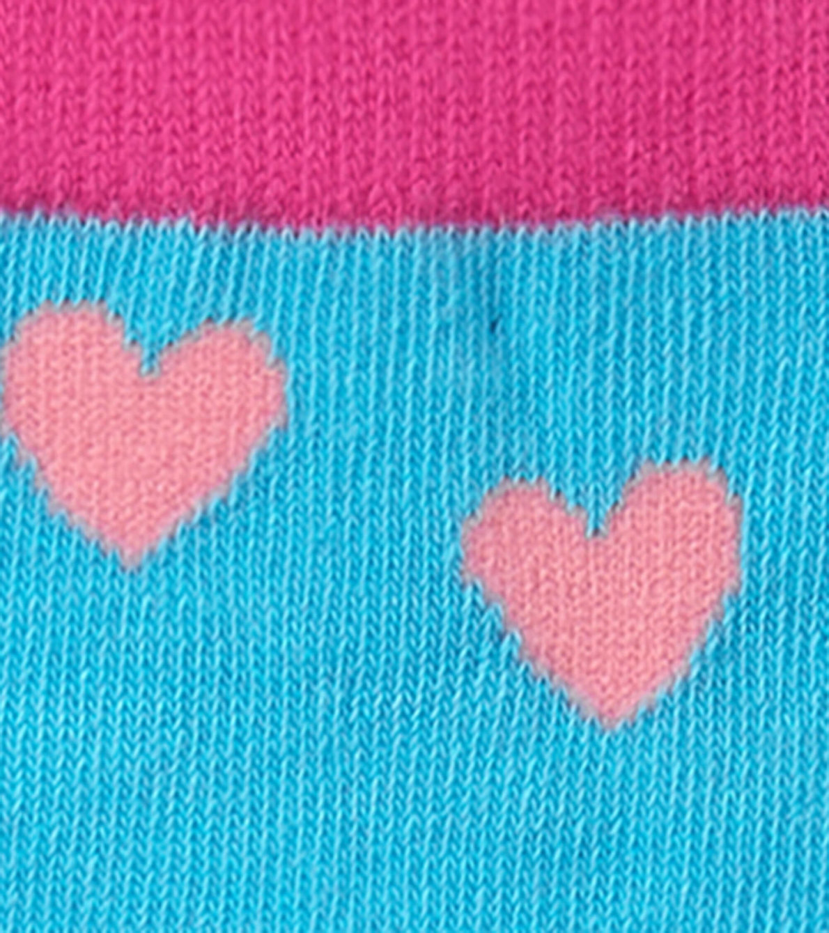 View larger image of Kids Fun Hearts Gradient Crew Socks