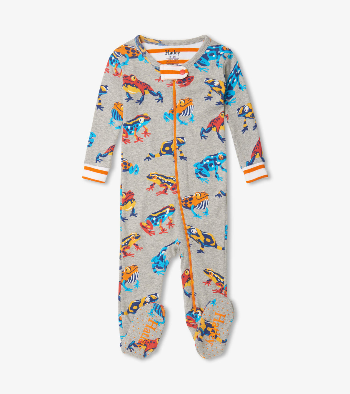 View larger image of Leaping Frogs Organic Cotton Footed Coverall