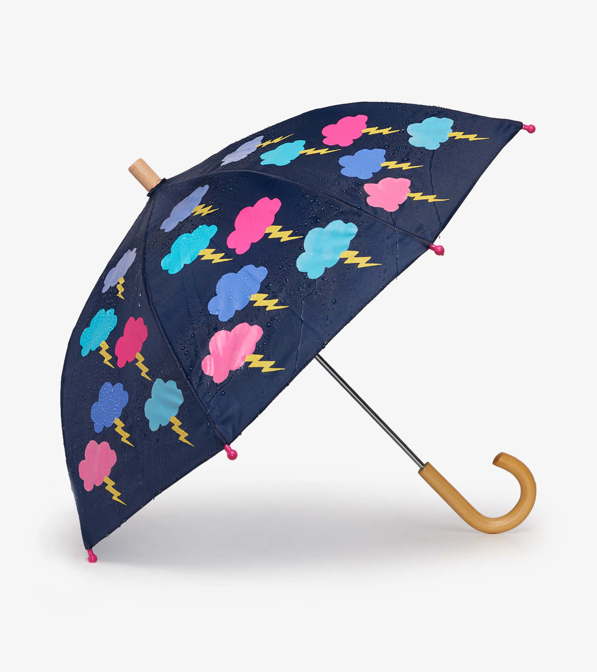 Agrandir l'image de Parapluie à couleur changeante – Nuages à éclair
