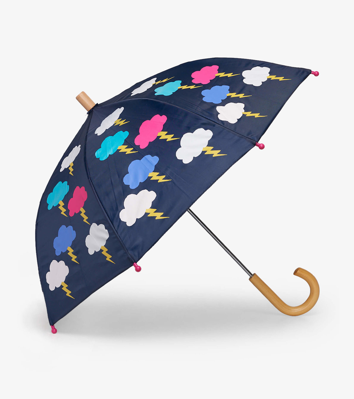 Agrandir l'image de Parapluie à couleur changeante – Nuages à éclair