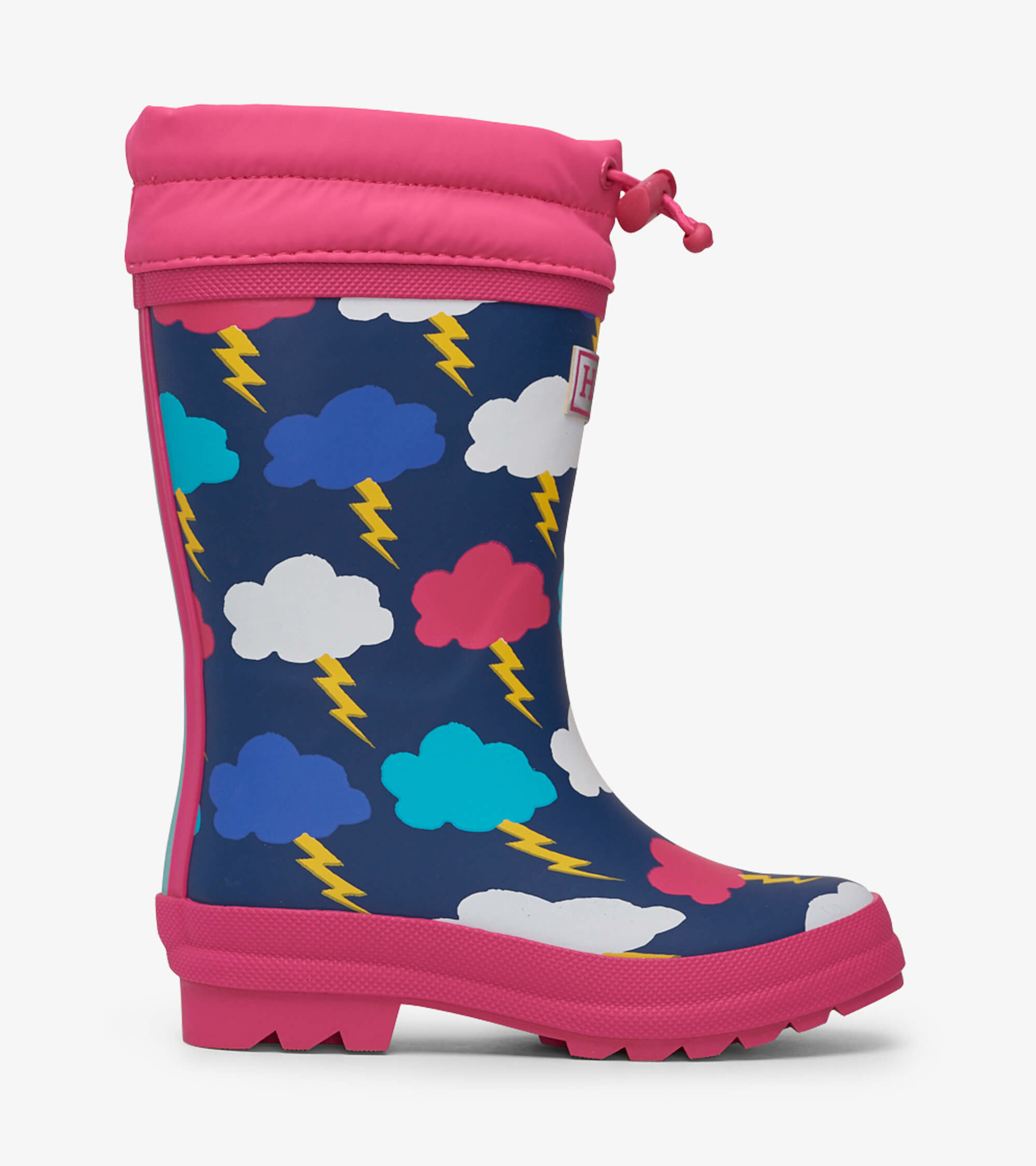 Lightning Clouds Sherpa Lined Rain Boots - Hatley CA