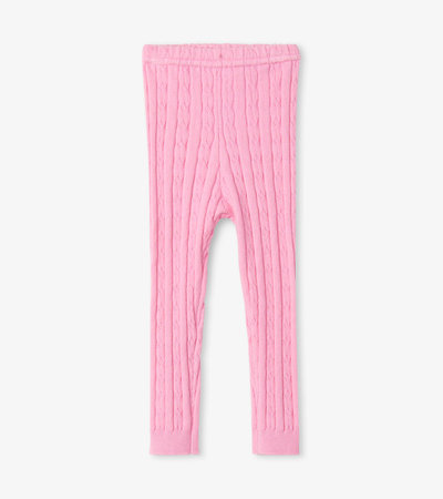 Girls Red Shimmer Knit Leggings - Hatley US