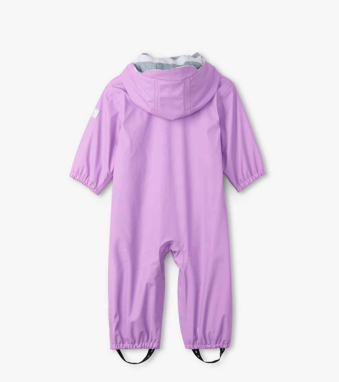 View larger image of Lilac Terry Lined Baby Rain Suit