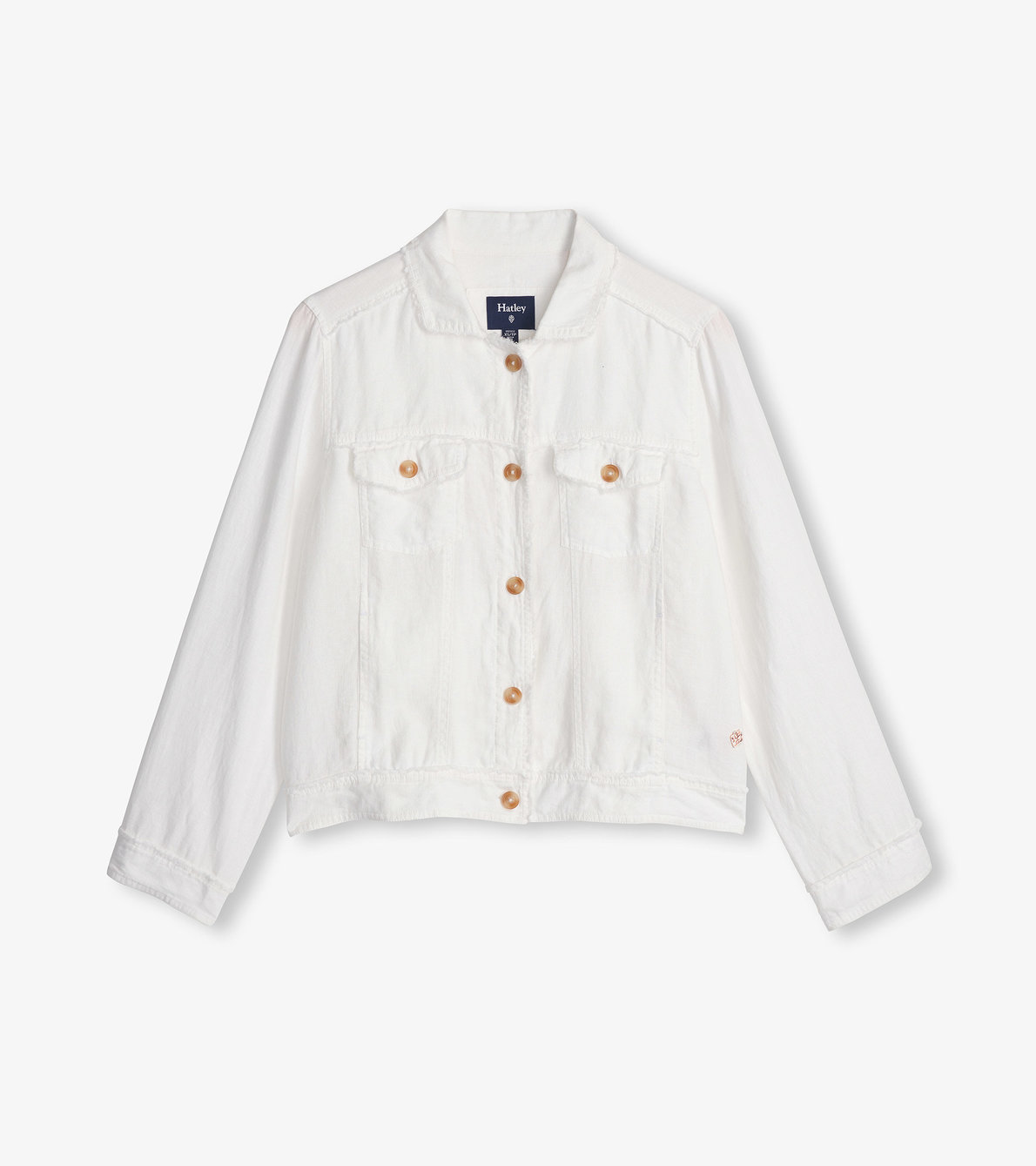 View larger image of Linen Jacket - White