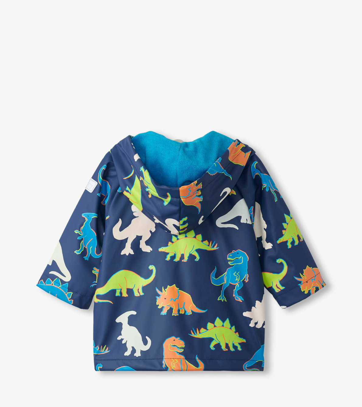 Agrandir l'image de Imperméable à couleur changeante pour bébé – Dessins de dinosaures