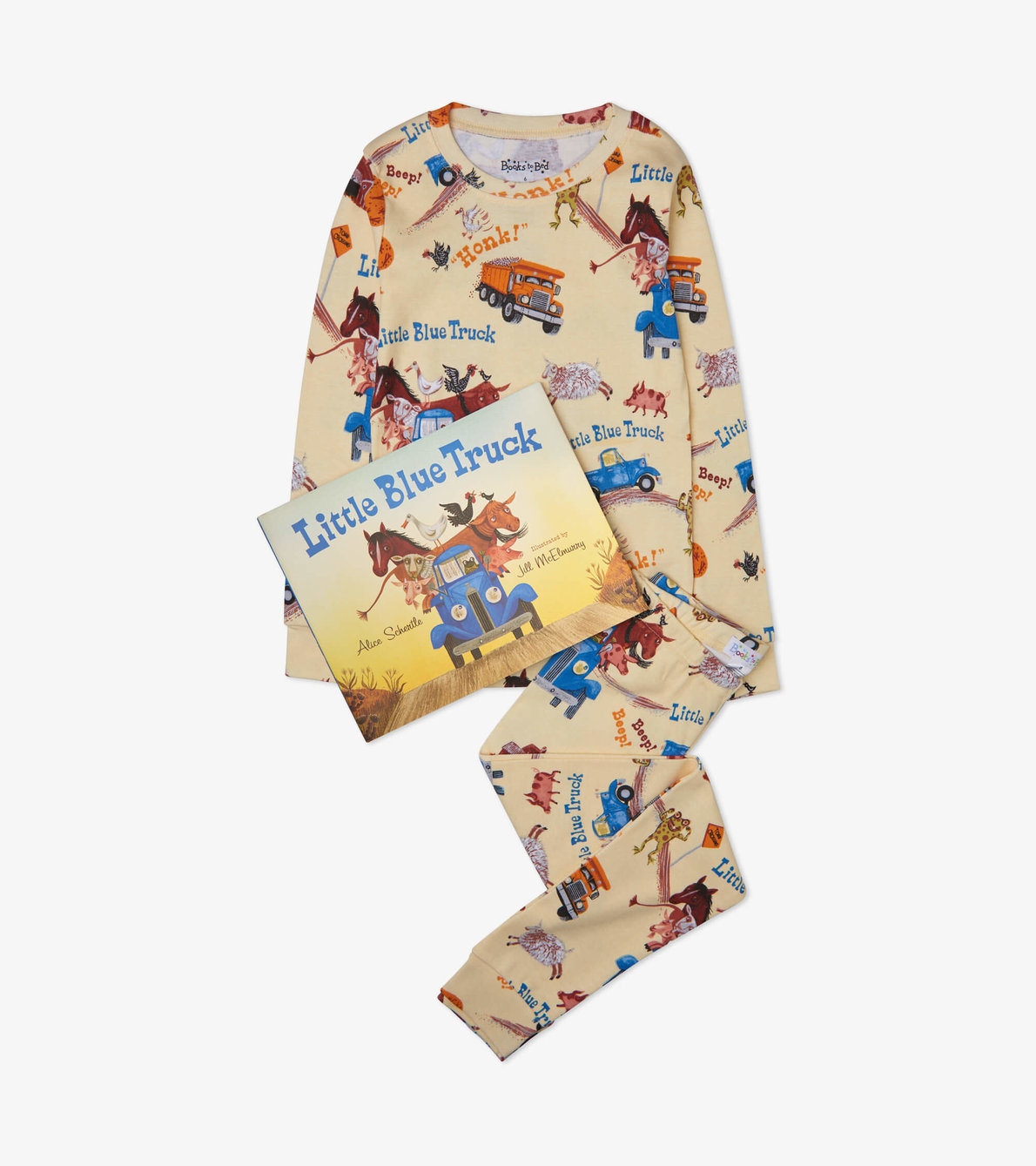 View larger image of Little Blue Truck Book and Pajama Set