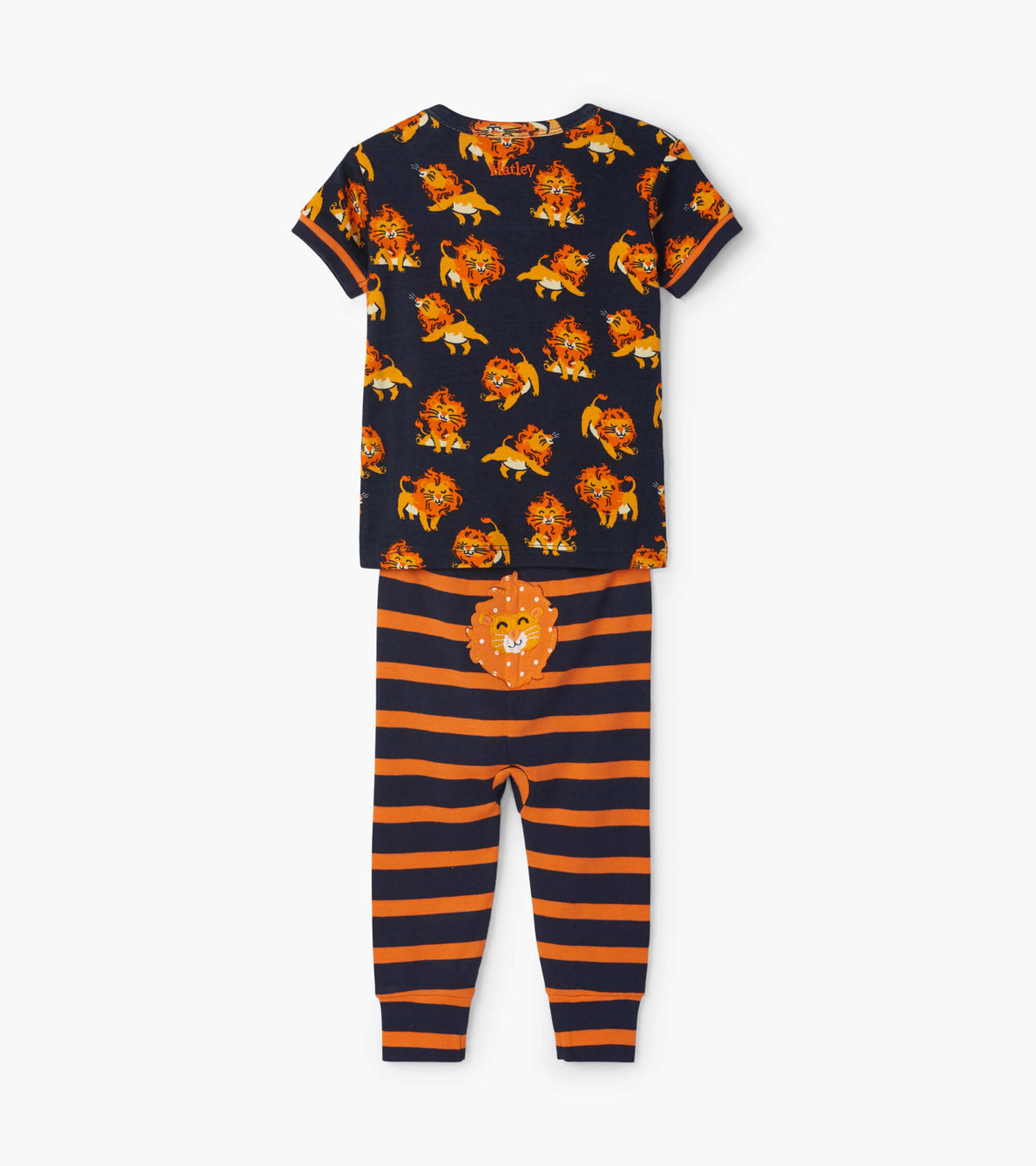 View larger image of Little Cubs Organic Cotton Baby Short Sleeve Pajama Set