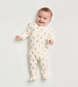 Little Giraffes Baby Footed Coverall