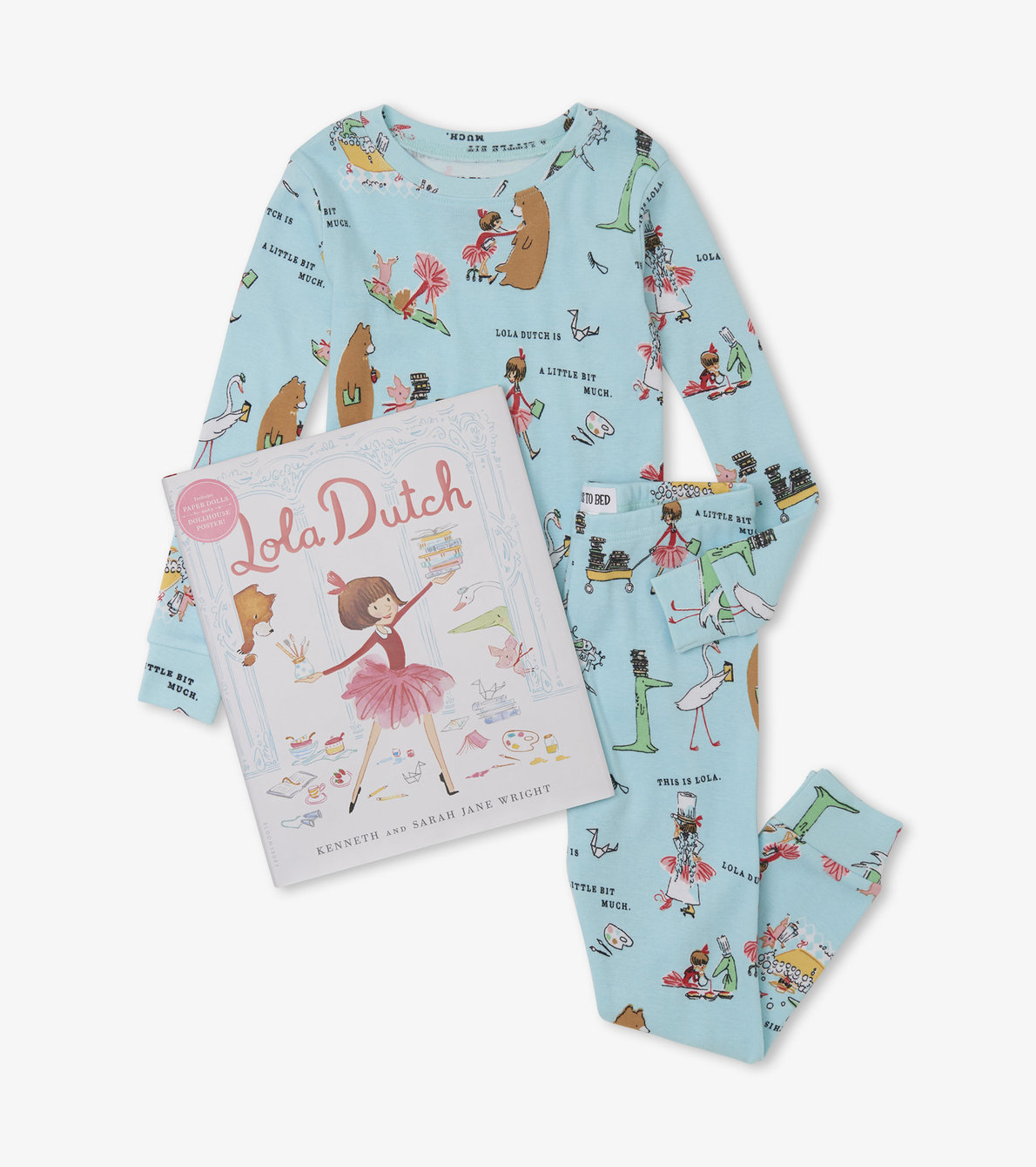 View larger image of Lola Dutch Book and Pajama Set