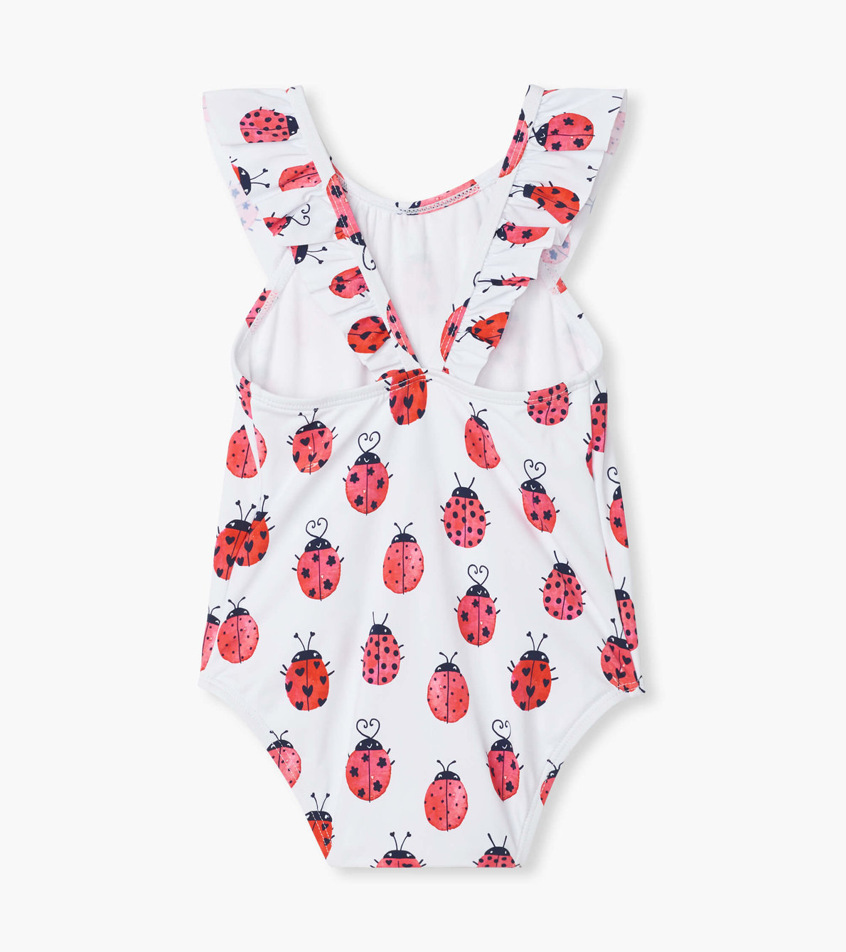 View larger image of Love Bugs Baby Ruffle Swimsuit