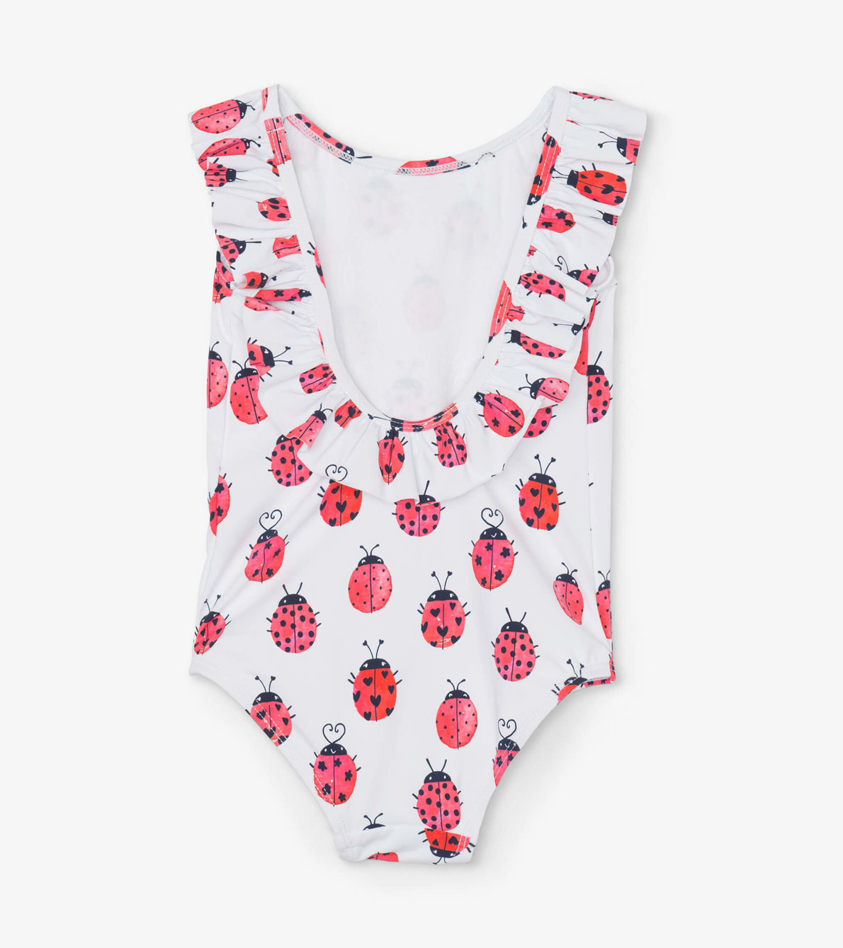 View larger image of Love Bugs Ruffle Sleeve Swimsuit
