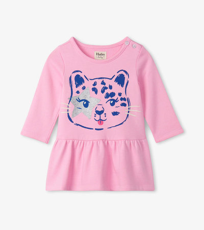 Loveable Cheetah Baby Dress