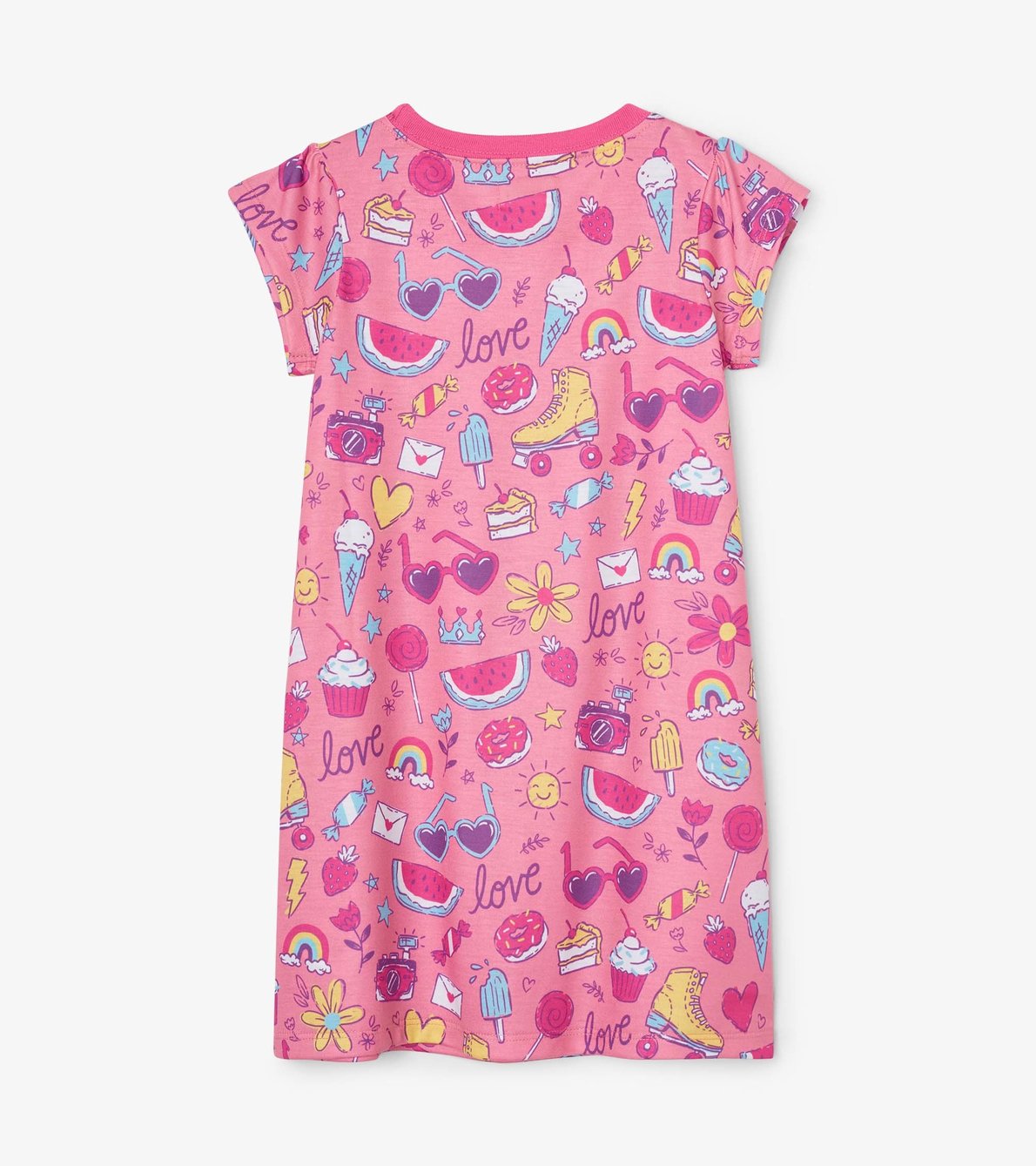 View larger image of Lovely Doodles Short Sleeve Nightdress