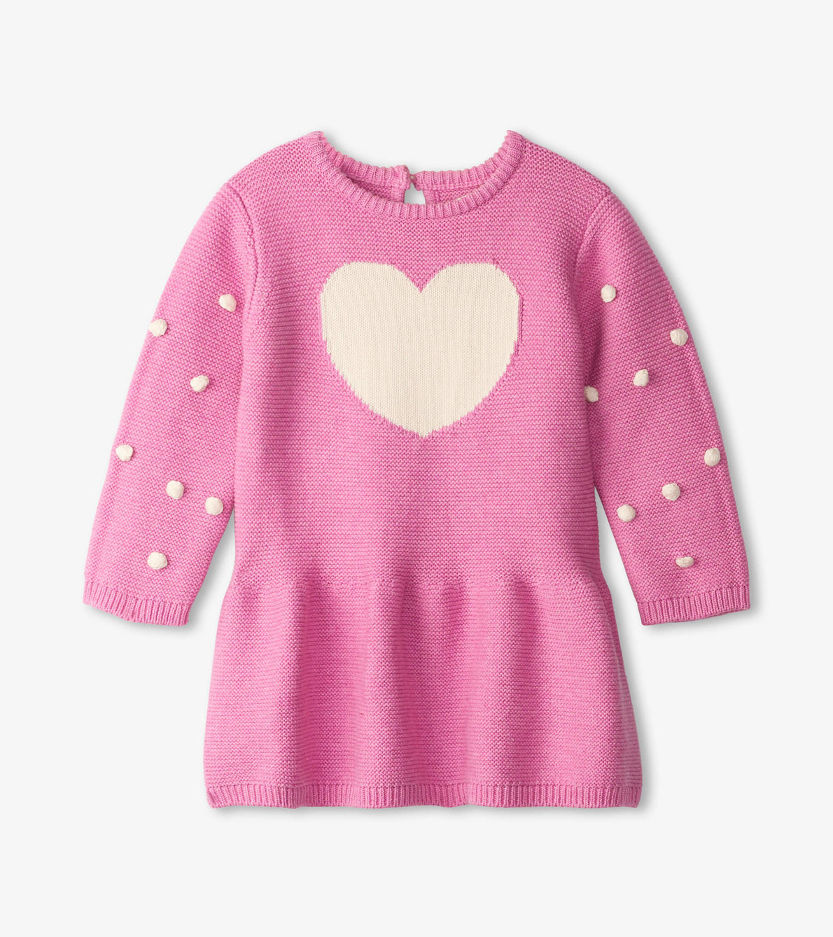 View larger image of Lovely Heart Baby Sweater Dress