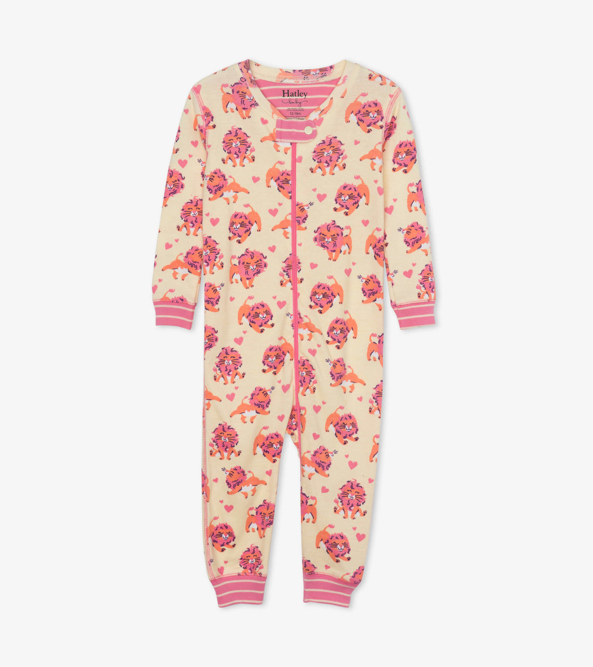 View larger image of Lovely Lions Organic Cotton Coverall