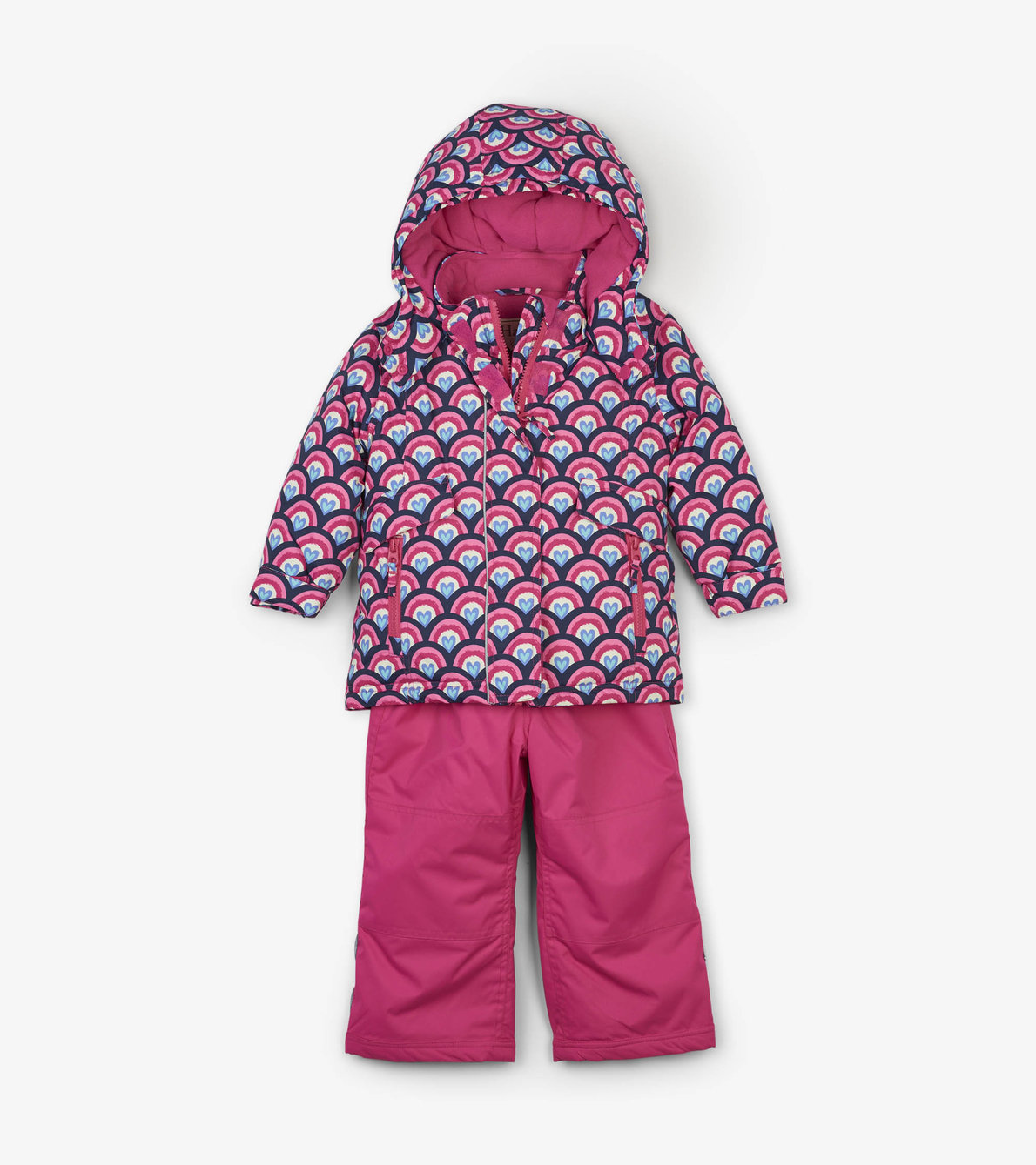 View larger image of Lovely Rainbows Baby Snowsuit Set