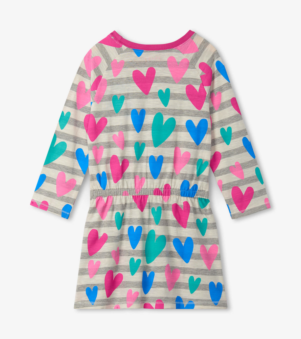 View larger image of Lovey Hearts Drop Waist Dress