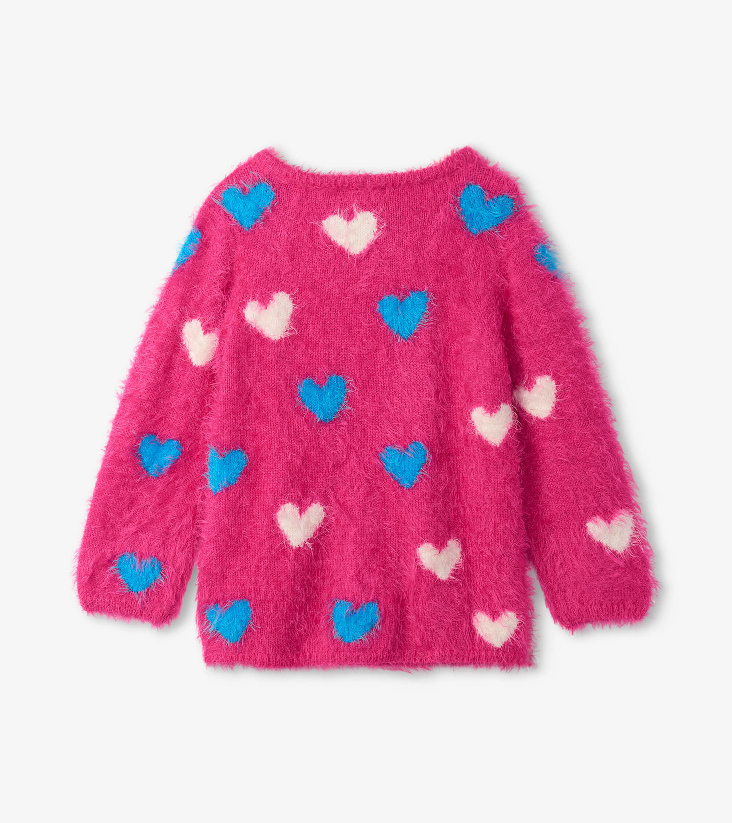 Keep Her Heart Close Yellow Fuzzy Sweater
