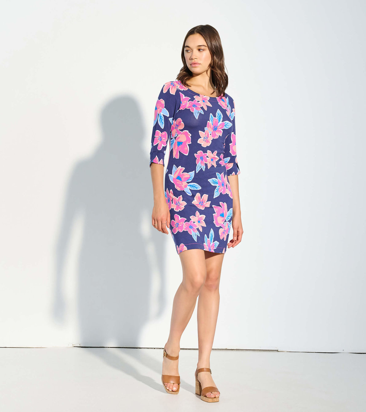 View larger image of Lucy Dress - Bold Blossoms