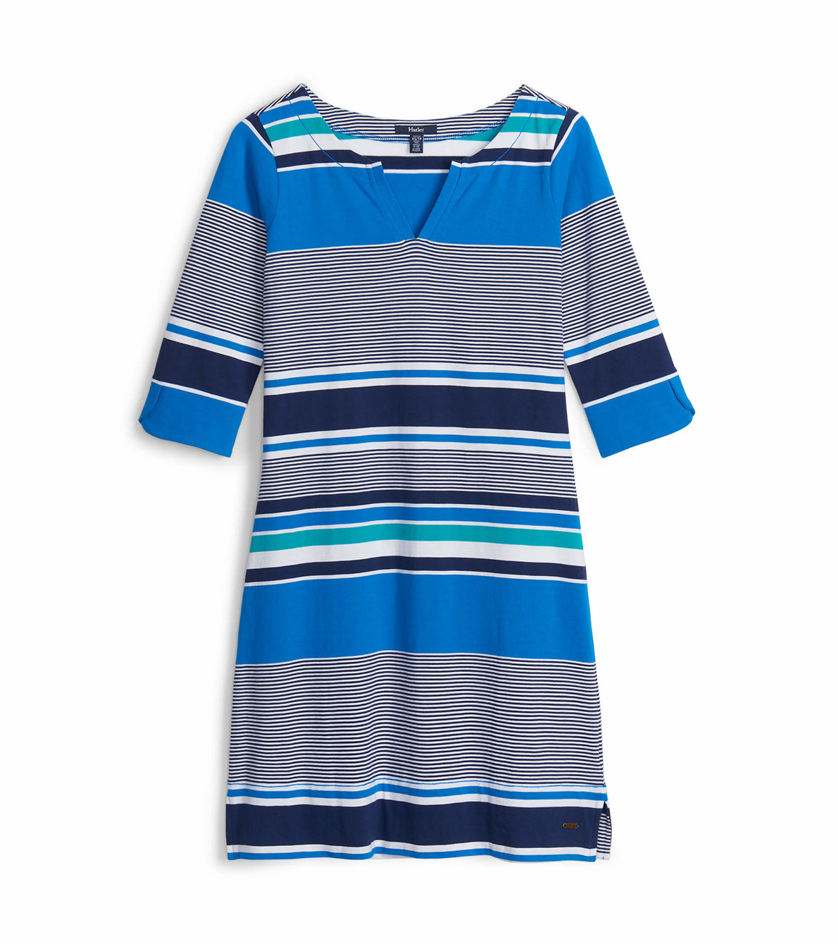 View larger image of Lucy Dress - Gardenside Stripes Length Options