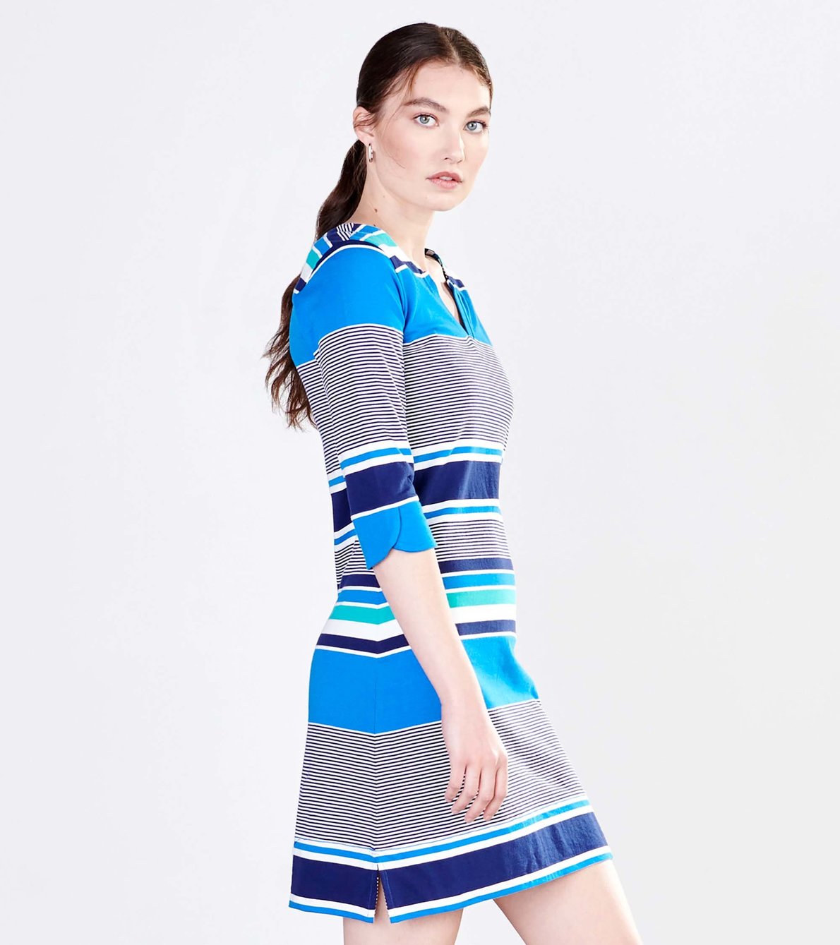 View larger image of Lucy Dress - Gardenside Stripes