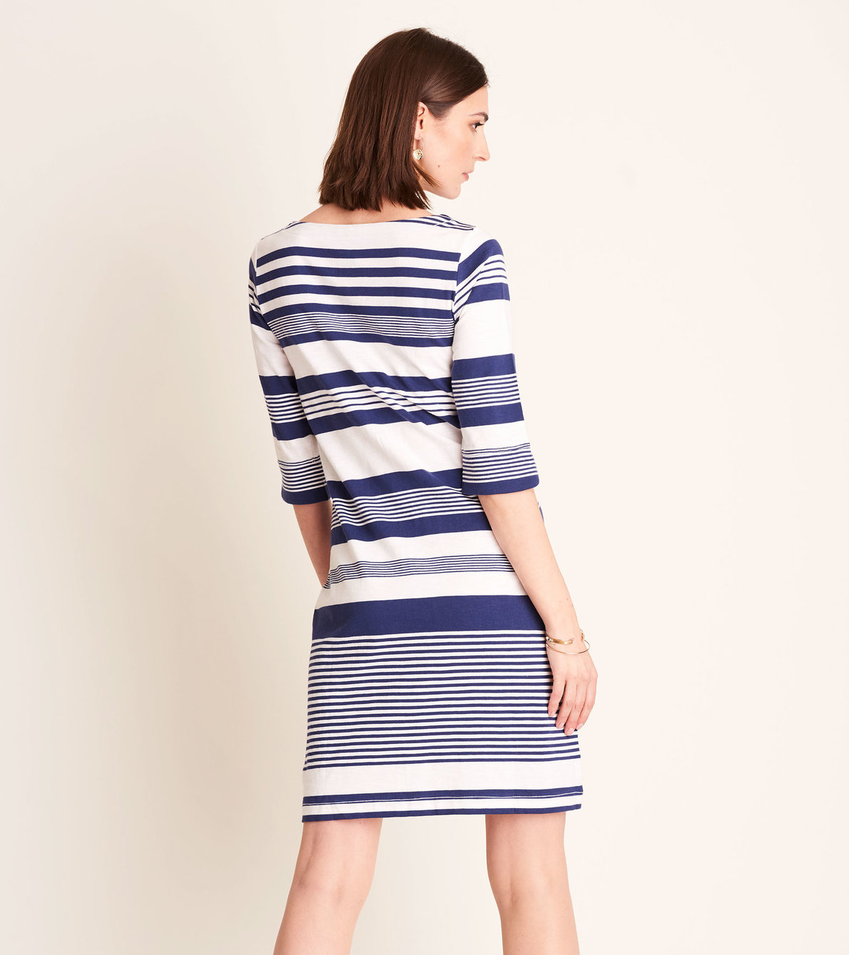 View larger image of Lucy Dress - Seaside Stripes